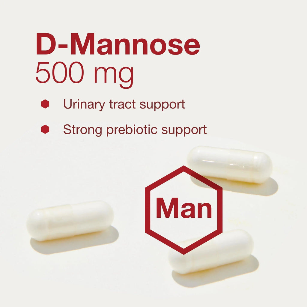 Protocol for Life Balance D-Mannose - 500mg - Bladder Cleanse - Support Healthy Urinary Tract* - For Men & Women - Kosher & Non-GMO - 90 Veg Capsules PROTOCOL FOR LIFE BALANCE Au supplements