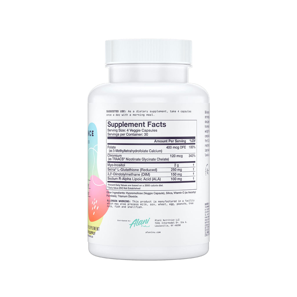 Alani Nu Hormonal Balance, Weight Management Support, Skin Complexion Support, 120 Capsules Alani Nu Au supplements