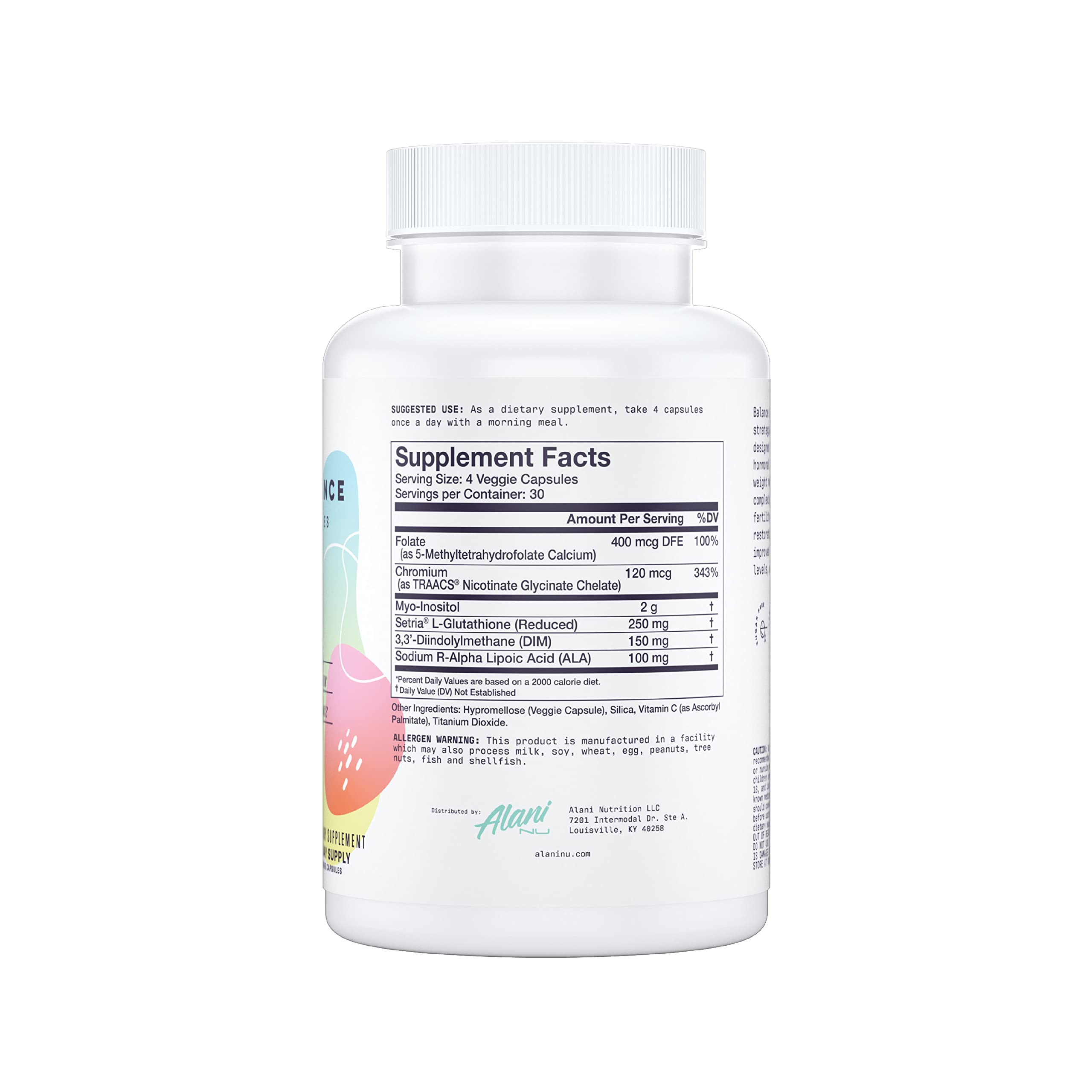 Alani Nu Hormonal Balance, Weight Management Support, Skin Complexion Support, 120 Capsules Alani Nu Au supplements