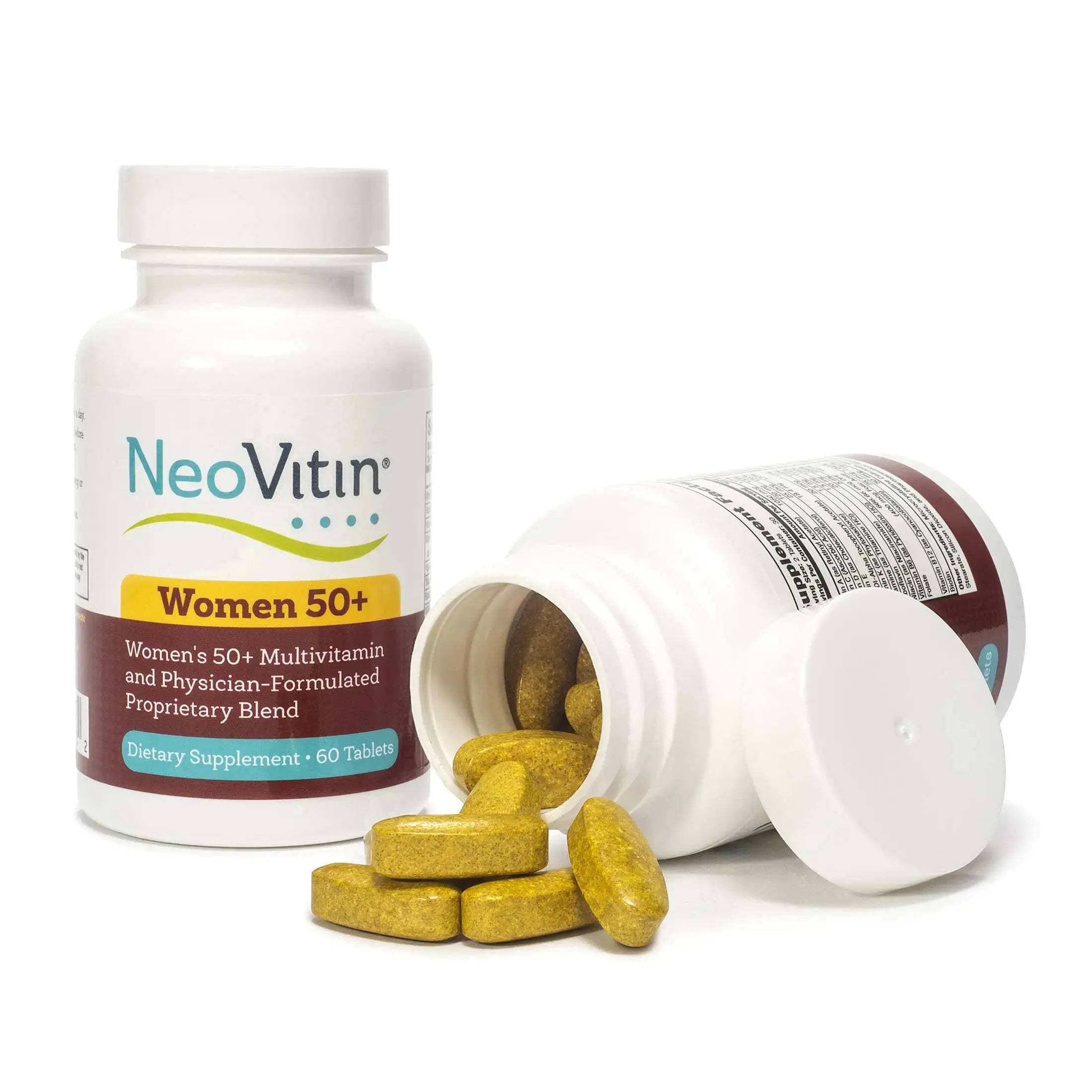 NeoVitin Women's 50+ Formula Multivitamin with Brilliant Blend - Daily Nutritional Support for Women Over 50 (60 Count) NeoVitin Au supplements
