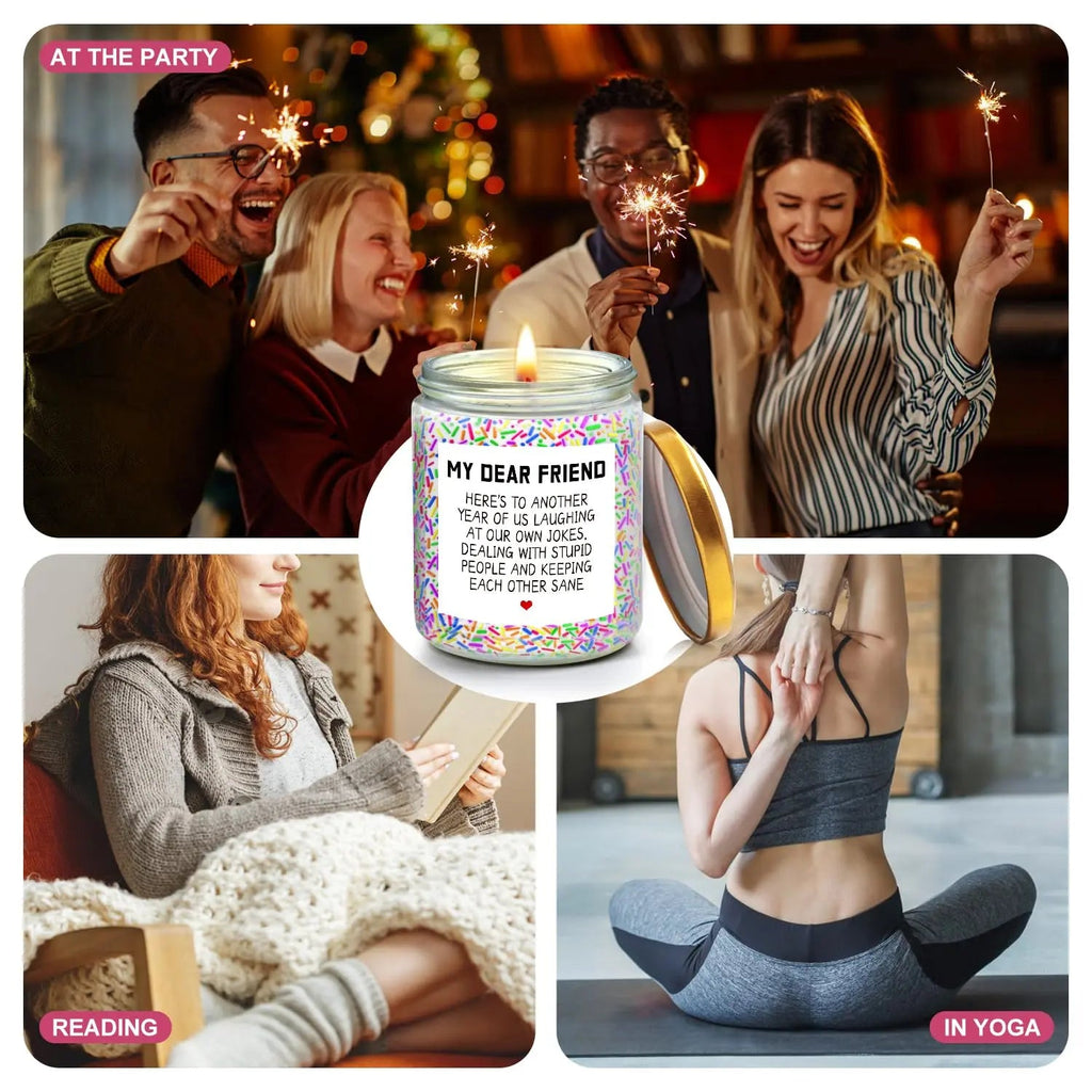 Birthday Gifts for Women, Happy Birthday Candle, Sister Birthday Gifts Ideas LOTICONA Au supplements