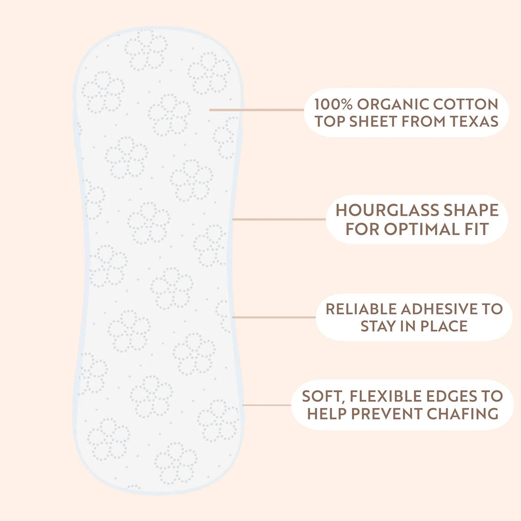 Claene Organic Cotton Panty Liners, Unscented, Thin, Cruelty-Free, Daily, Breathable Organic Panty CLAENE Au supplements