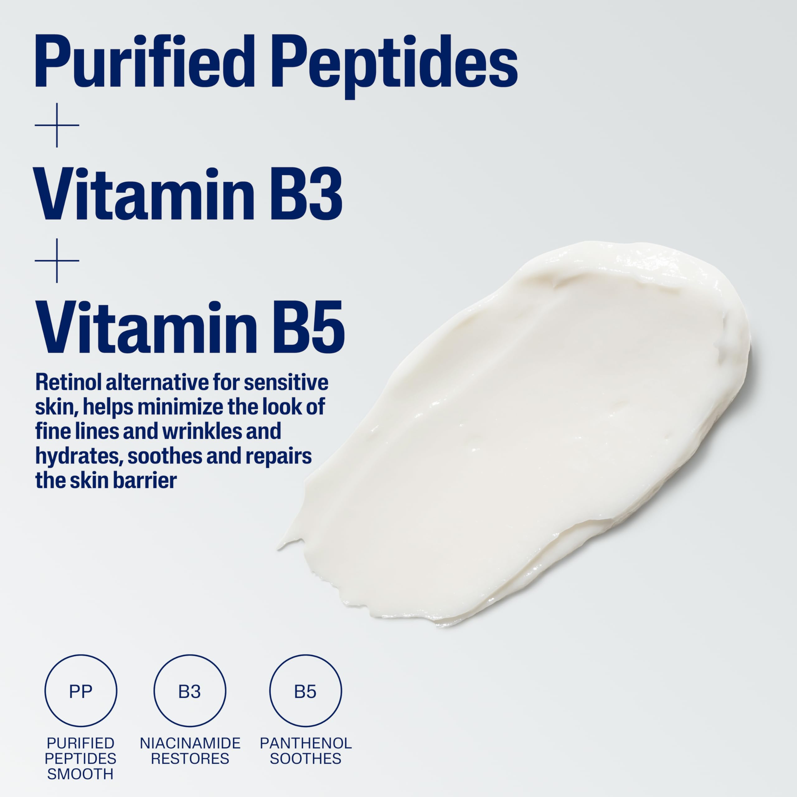 Cetaphil Healthy Renew Skin Tightening Night Cream 1.7 Oz, Wrinkle Repair Cream for Face with Peptides