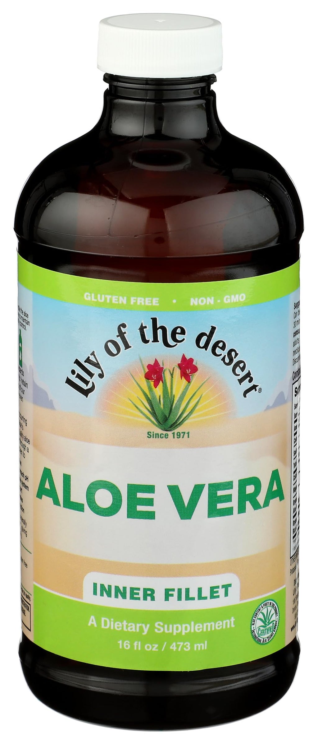 Lily of the Desert Organic Aloe Vera Juice – Inner Fillet, 16 fl oz