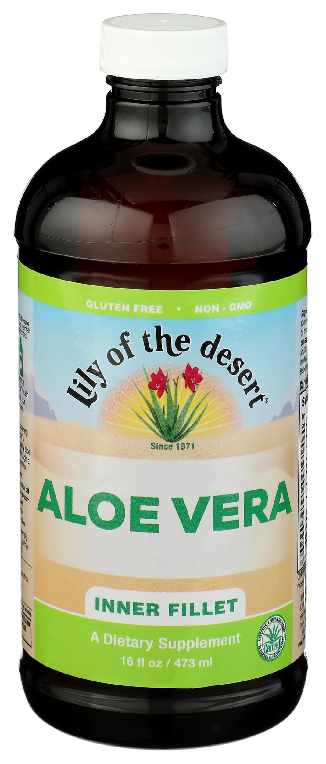 Lily of the Desert Organic Aloe Vera Juice – Inner Fillet, 16 fl oz