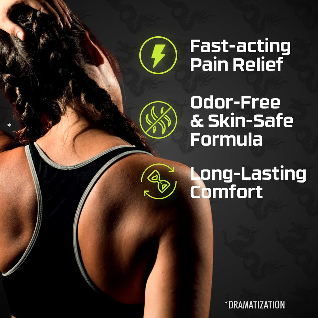 Dragon Numbing Cream Lidocaine 4% Maximum Strength Numbing Cream, Topical analgesic with Lidocaine for Muscle Relief, Pain Cream for Knees and Feet, 2.7 Oz (3 Pack) DRAGON Au supplements