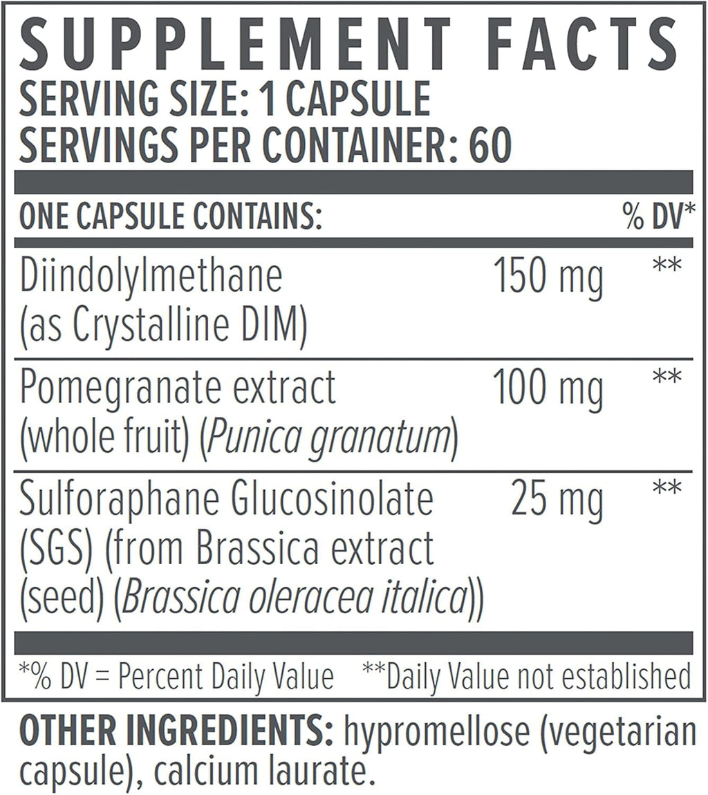 Biote Nutraceuticals - DIM SGS + - Hormone + Detox (60 Capsules) Biote Au supplements