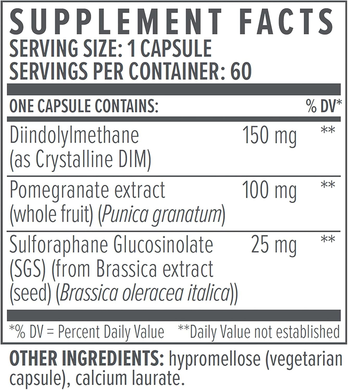 Biote Nutraceuticals - DIM SGS + - Hormone + Detox (60 Capsules) Biote Au supplements