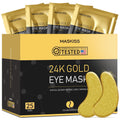 Maskiss 24k Gold Under Eye Patches (25 Pairs), eye mask, Collagen Skin Care Products