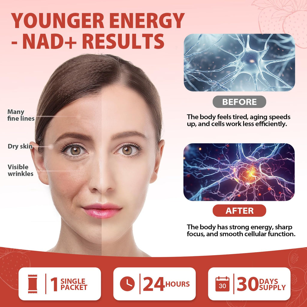 ZOROAHER 1000mg High-Potency NAD+ Liquid Supplement, Nicotinamide Riboside & Resveratrol with PQQ, Boosts Cellular Energy, Focus & Healthy Aging - 1 Pc ZOROAHER Au supplements