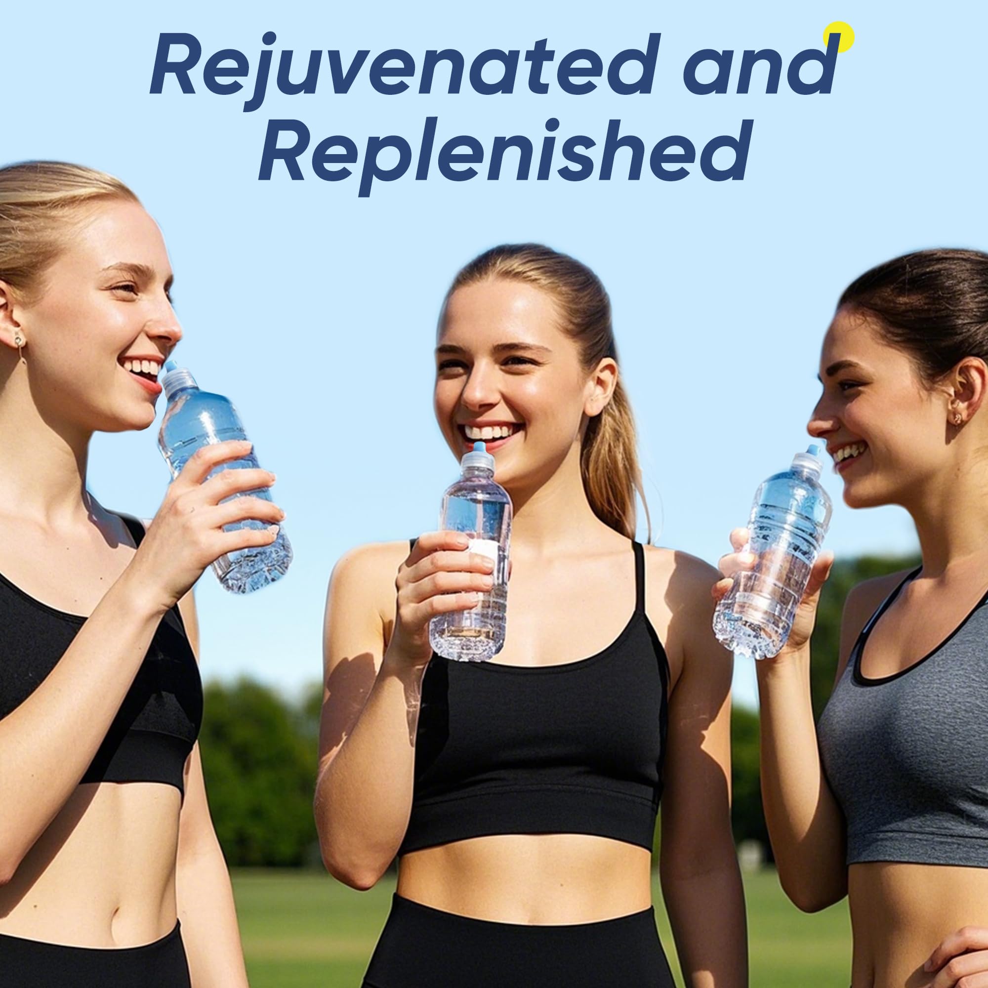 VitalHarvest 36 Sticks Electrolytes Powder Packets 6 Flavors Sugar Free Hydration Packets Electrolyte Liquid Daily IV Drink Mix with Lemon Lime, Watermelon, Orange