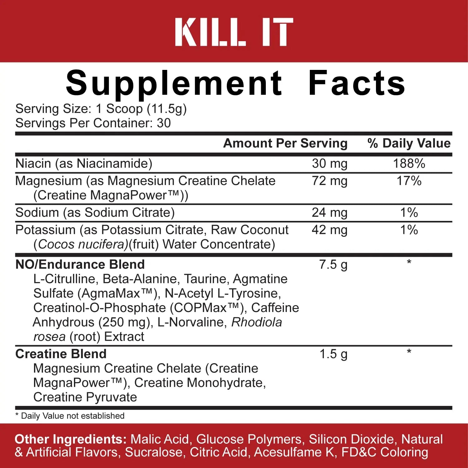 5% Nutrition 2-Stack | Kill It + FasF | Pre-Workout + NO Booster Pre (Select Your Flavors) 5% Nutrition Au supplements
