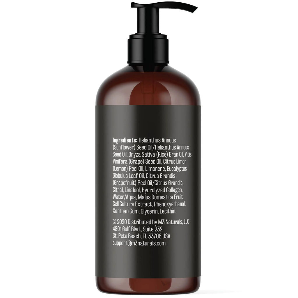 Anti Cellulite Massage Oil for Massage Therapy - Collagen and Stem Cell Skin Tightening M3 Naturals Au supplements