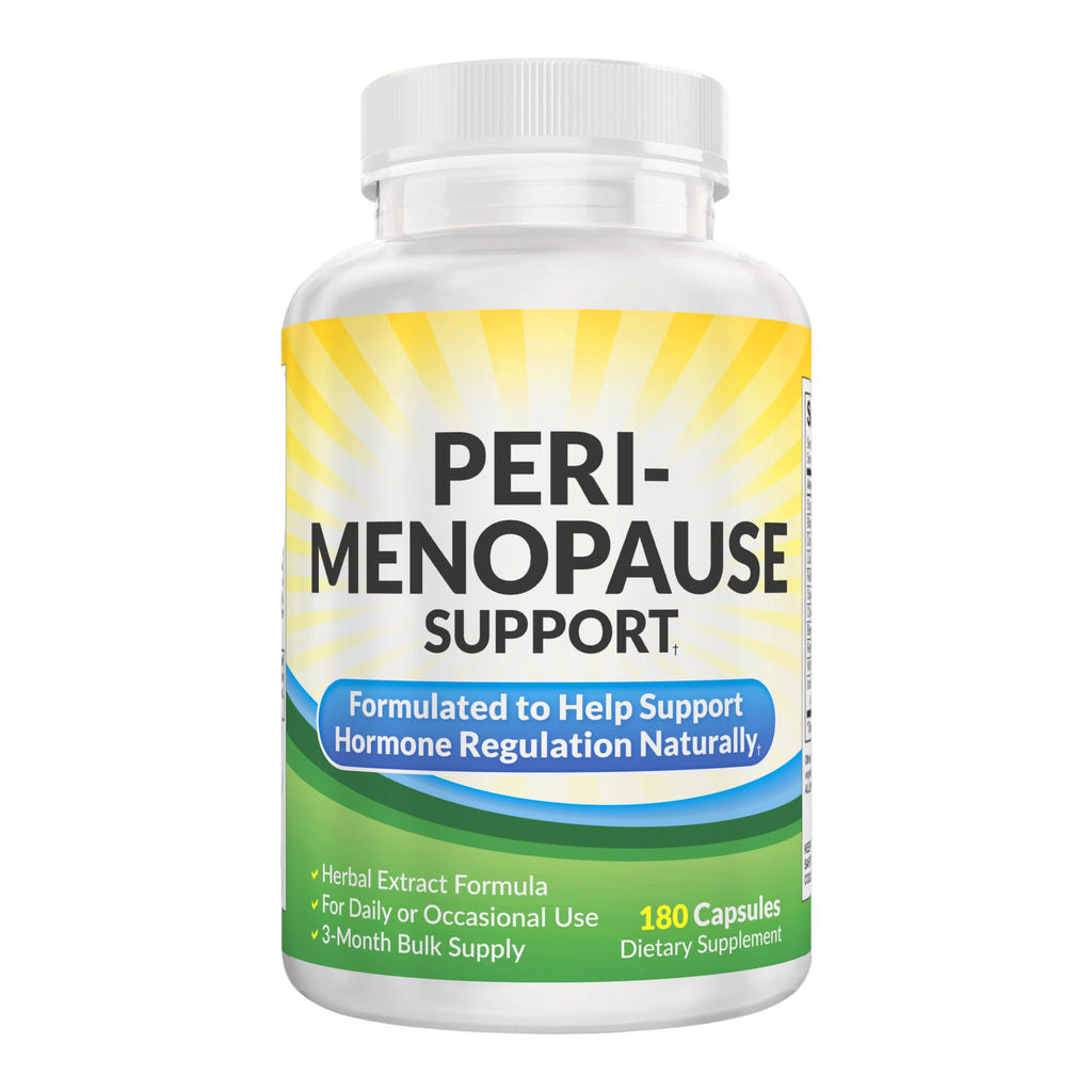 Perimenopause Support (3-Month) Supplement Blend | Women's Health & Hormone Support with 11 Herbs & Extracts | Female Hormonal Balance Supplements | 90-Day Bulk Supply | 180 Capsules Elevate Recovery Supplements Au supplements