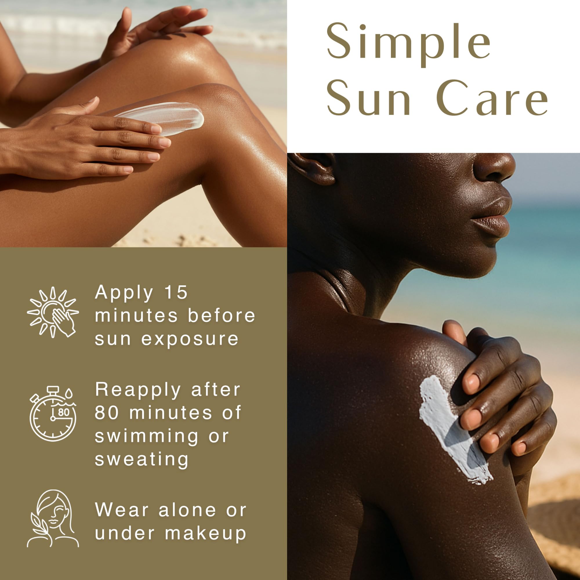 Black Girl Sunscreen SPF 30 for the Face & Body - Moisturizing Sun Protection, SPF 30, Sun Lotion for Women