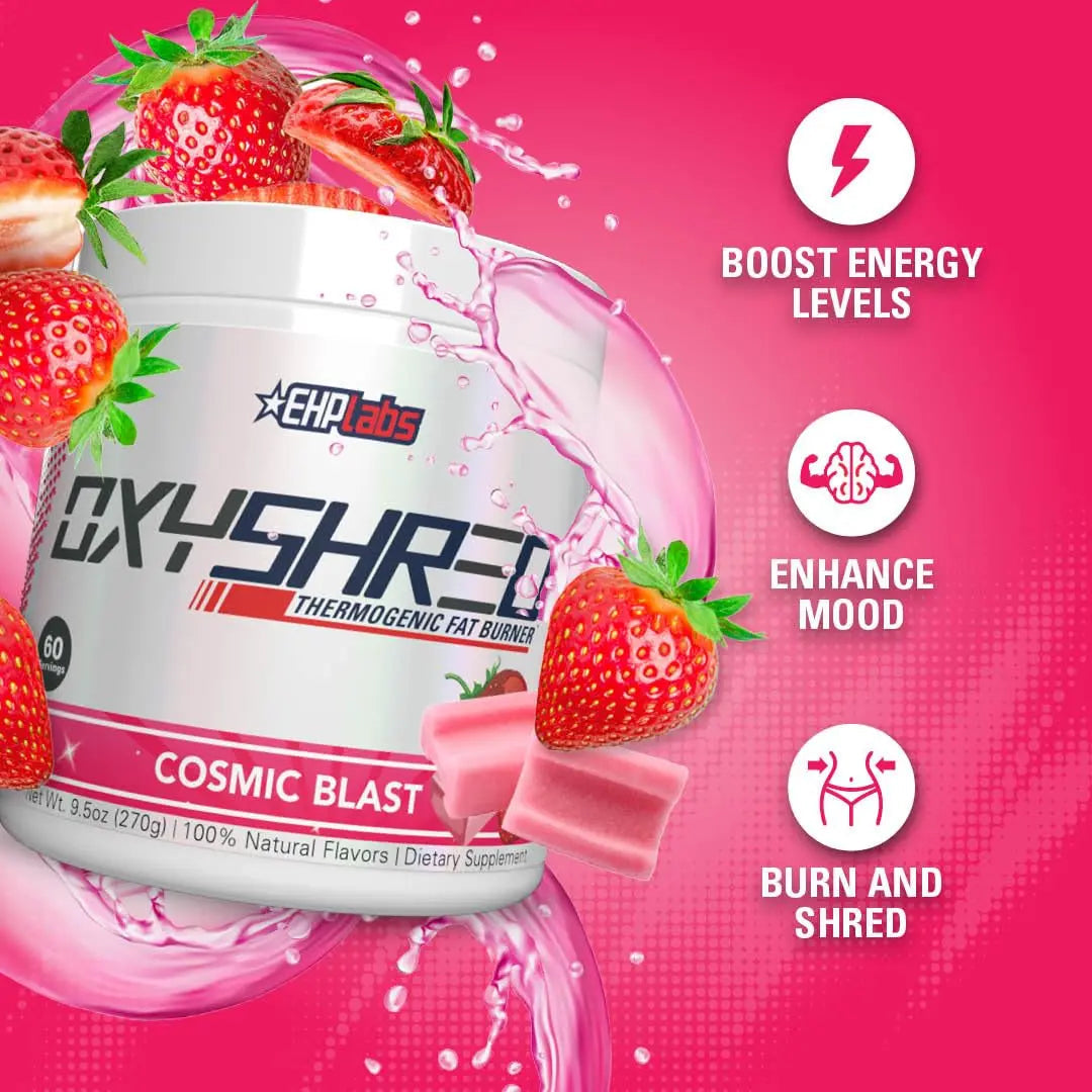 EHPlabs OxyShred Thermogenic Shredding Supplement - Clinically Proven Pre Workout EHP Labs Au supplements