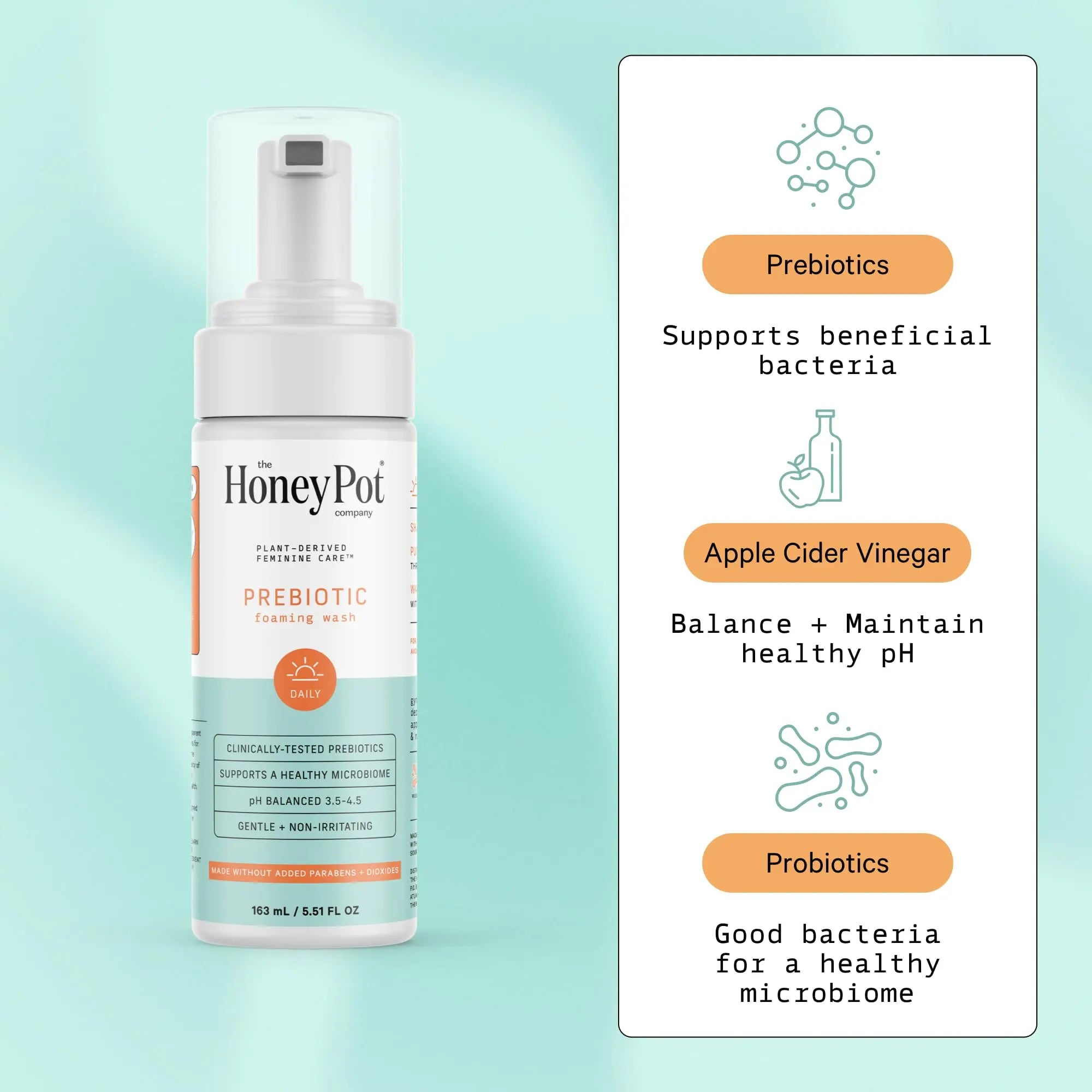 The Honey Pot Company - Prebiotic Feminine Wash - Herbal Infused Feminine Hygiene Wash The Honey Pot Company Au supplements