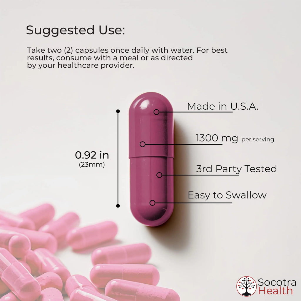 Socotra Health Beet Root Capsules - Made with Premium Organic Beetroot Powder Socotra Health Au supplements