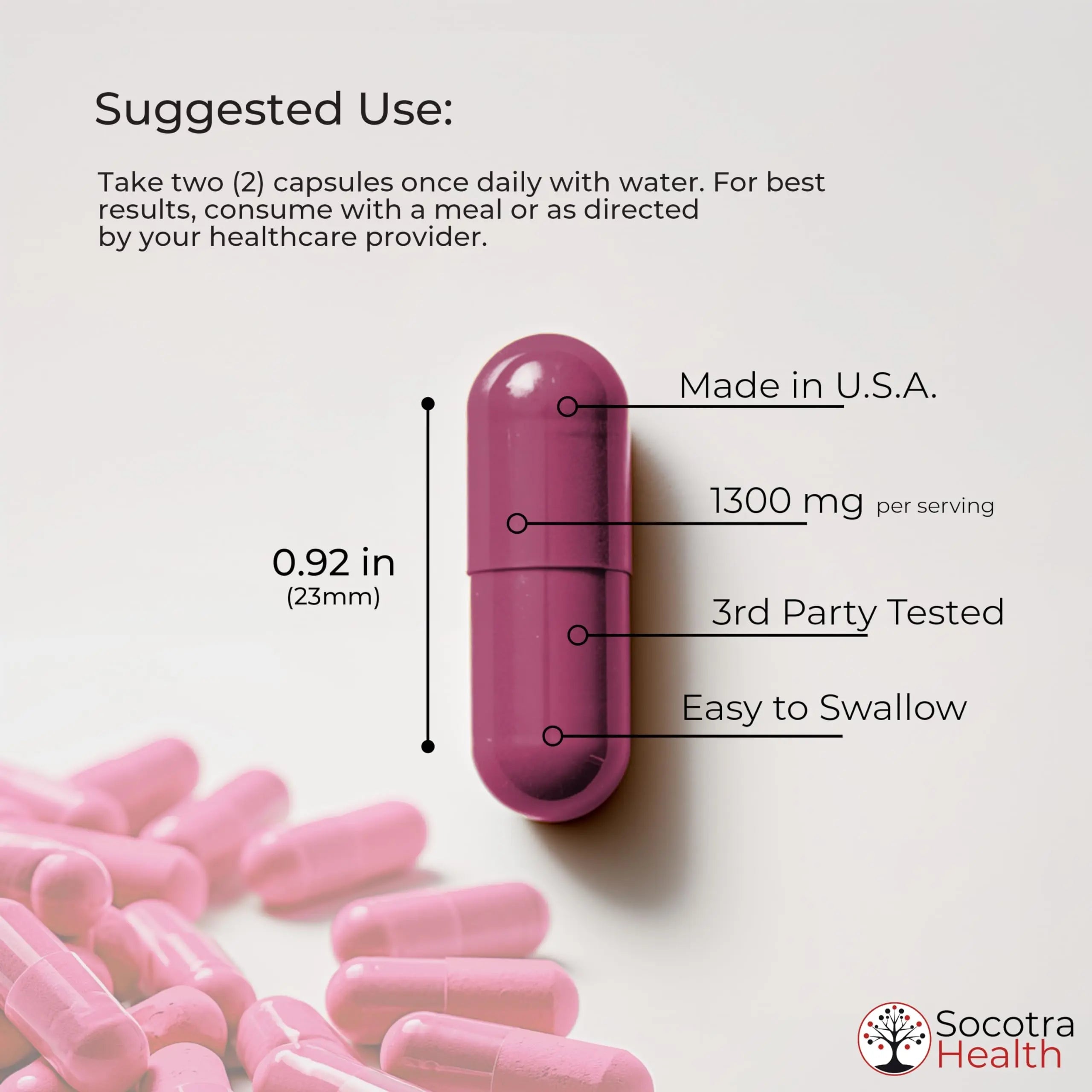 Socotra Health Beet Root Capsules - Made with Premium Organic Beetroot Powder Socotra Health Au supplements