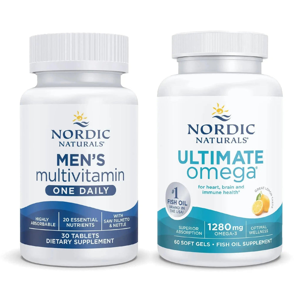 Nordic Naturals Starter Pack - Men's Multivitamin One Daily, Ultimate Omega Nordic Naturals Au supplements