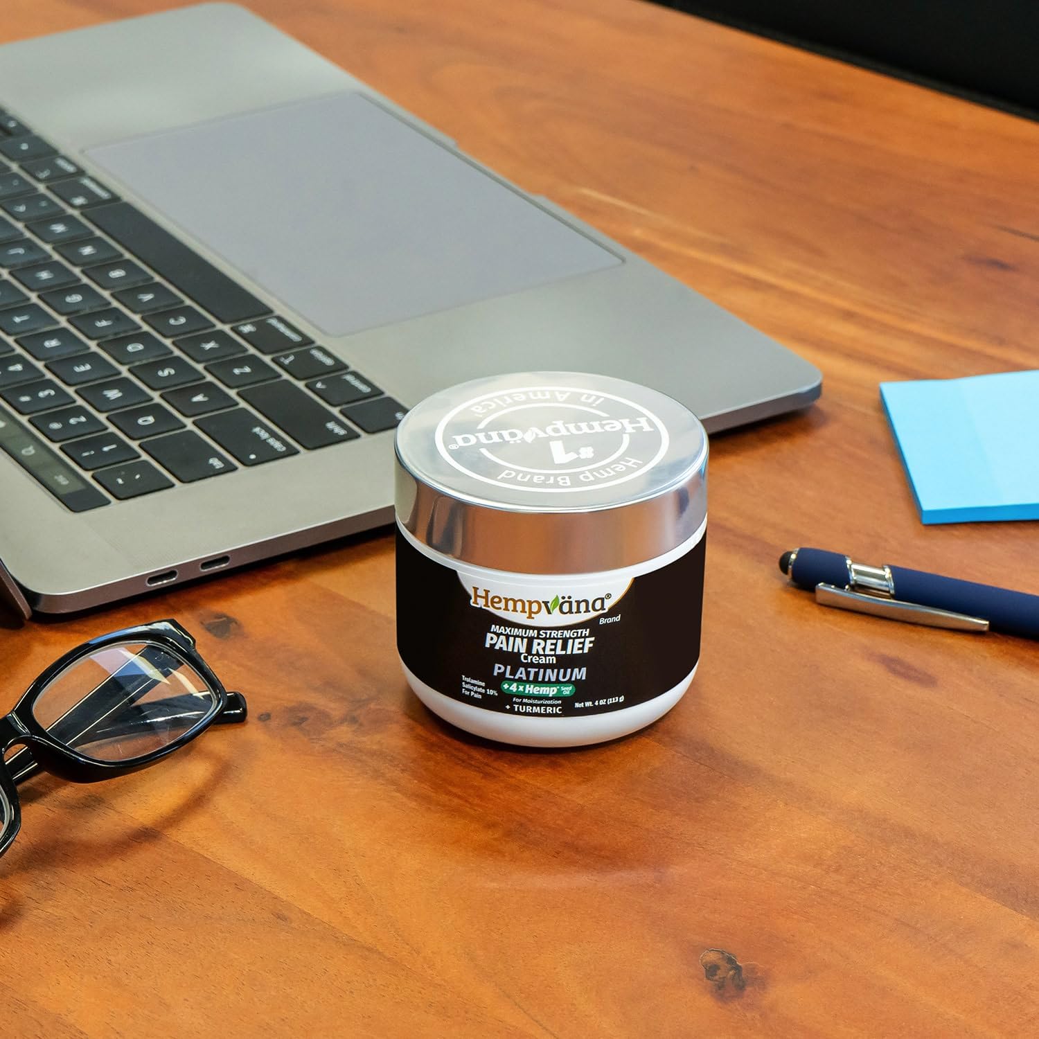 Hempvana Platinum Maximum Strength Relief Cream 4X Hemp for Muscles, Joints, Back, Knees, Shoulders, Neck, Elbows, Hands, Feet. AS SEEN ON TV. Odor-Free, Non-Greasy, Quickly Absorbs, 4X More Hemp Hempvana Au supplements