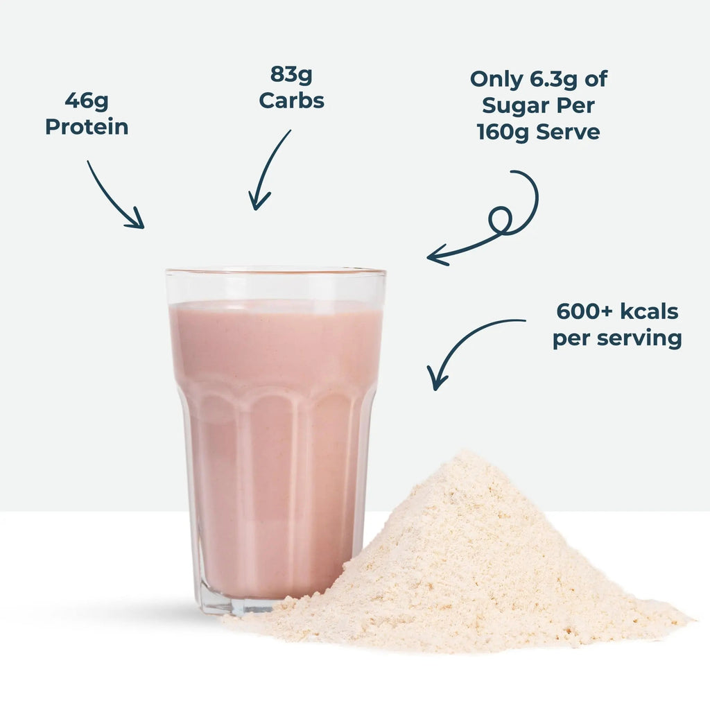 Kinetica OatGain Weight Gainer 600+ Calories & 47g Protein per Serving, 2.4 kg Kinetica Au supplements