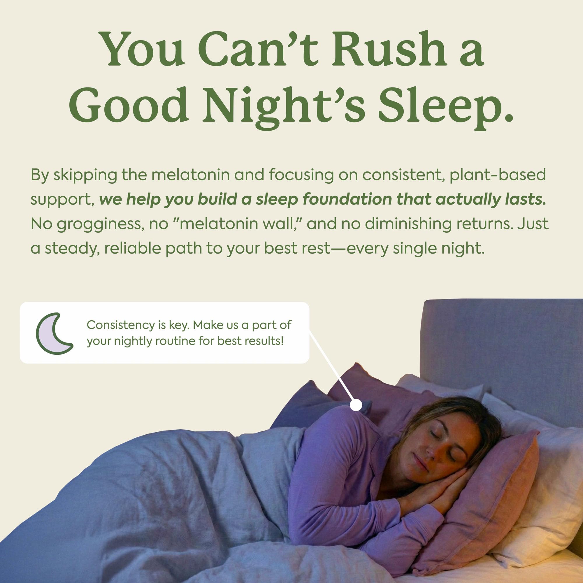 Plant People WonderSleep Mushroom Gummies Supplement for Sleep, No Melatonin with Reishi Super Mushrooms, Wild Elderberry Flavor, Sugar-Free (60 Count)