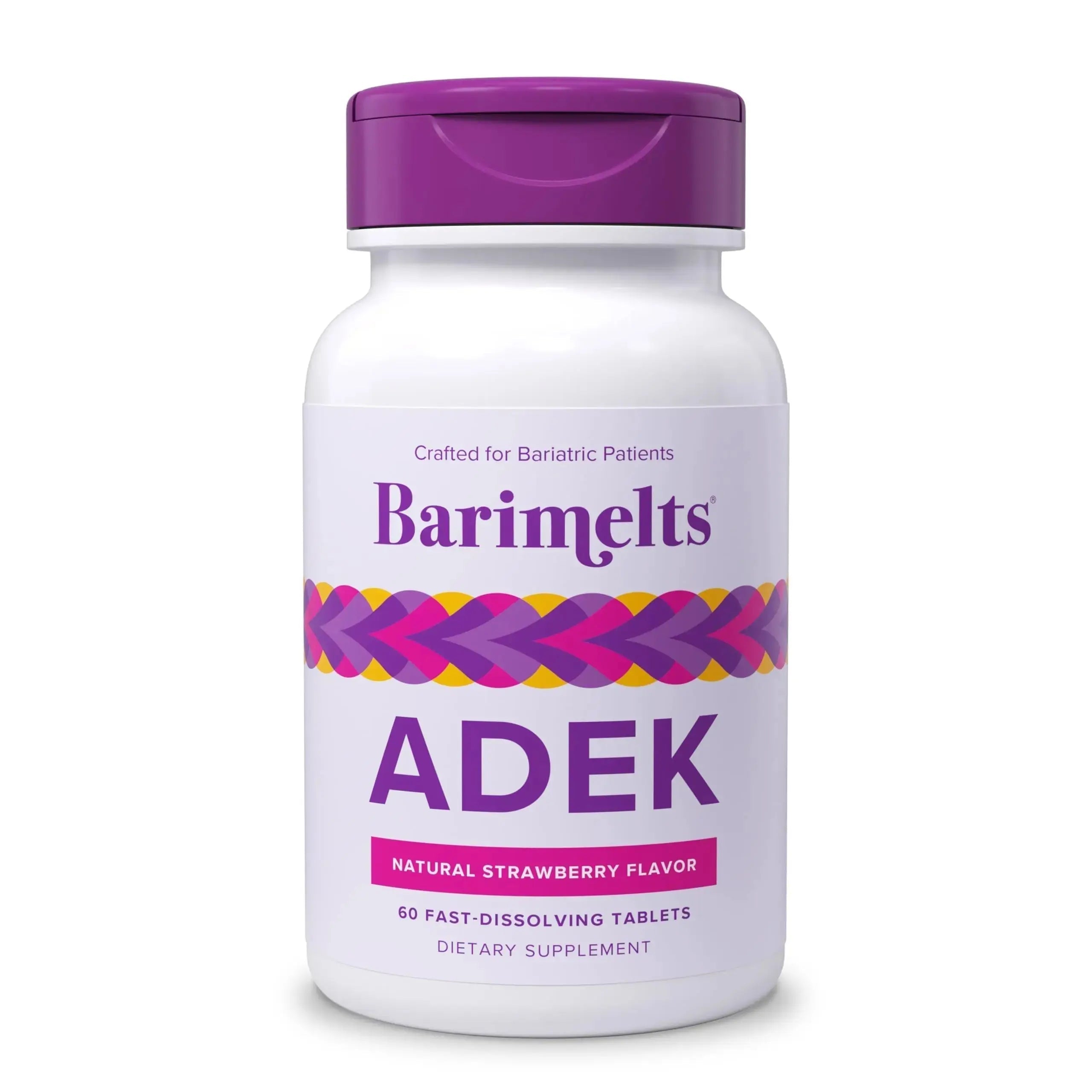 Barimelts ADEK - 60 Fast-Dissolving Tablets (2-Month Supply) - Sugar-Free Bariatric Vitamins for Women Including Vitamin A, Vitamin D, Vitamin E BariMelts Au supplements