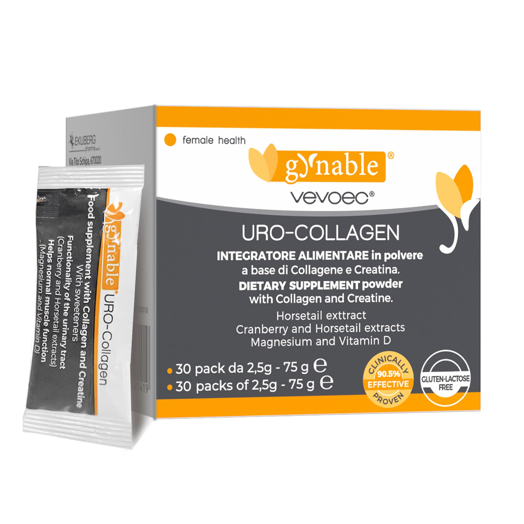 Bladder Control Supplements for Women: UroCollagen for Postpartum Recovery Supports Pelvic Floor Muscles Strength, Urinary Urgency Frequency Leakage, for Hormone Harmony Balance, Powder, 30-Day Supply Gynable Au supplements