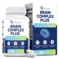 Brain Supplements for Memory & Focus - Nootropic with Bacopa Monnieri, Lion's Mane, Alpha GPC, Phosphatidylserine | Supports Mental Clarity & Cognitive Function | Vitamin B6 & B12-120 Capsules Migcopat Au supplements