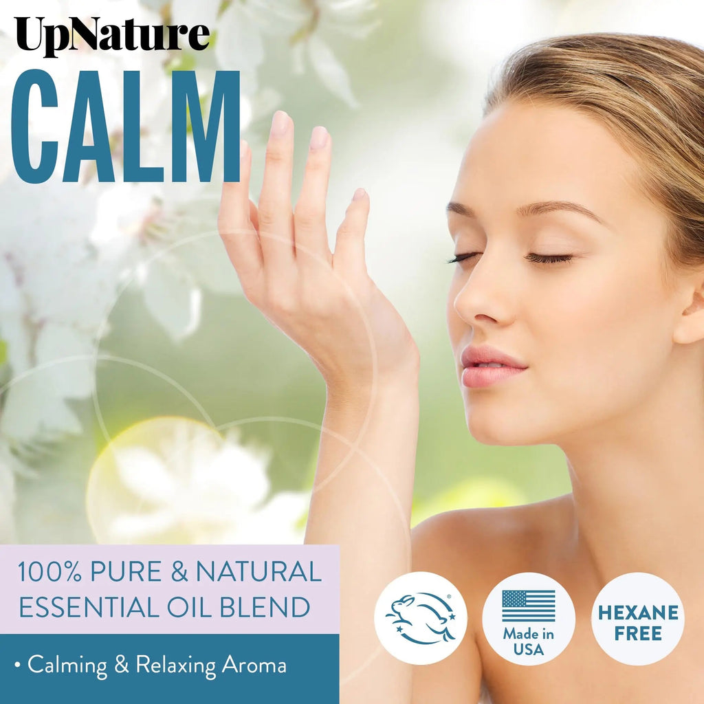 UpNature Calm Essential Oil Roll On Blend – Stress Relief & Relaxation Gifts for Women – Calming UpNature Au supplements