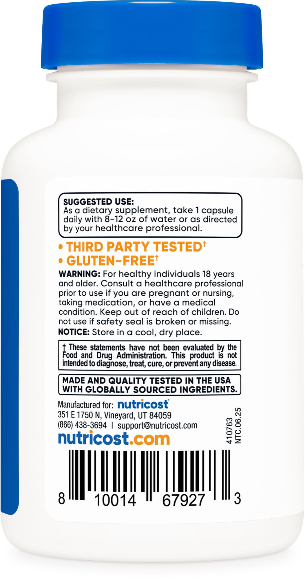 Nutricost KSM-66 Ashwagandha Root Extract 600mg, 60 Veggie Caps - 5% Withanolides - with BioPerine - Full-Spectrum Root Extract Nutricost Au supplements