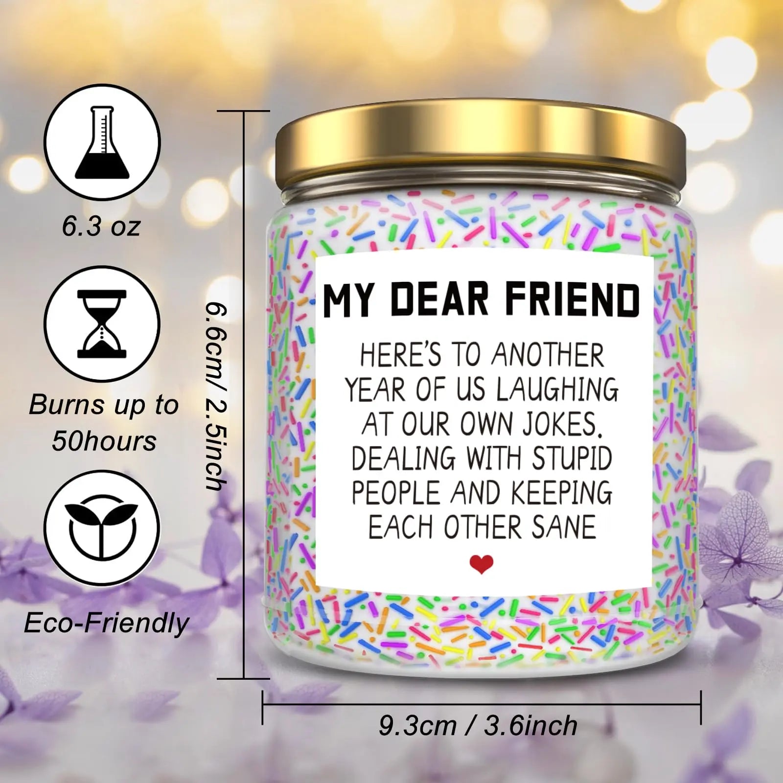 Birthday Gifts for Women, Happy Birthday Candle, Sister Birthday Gifts Ideas LOTICONA Au supplements