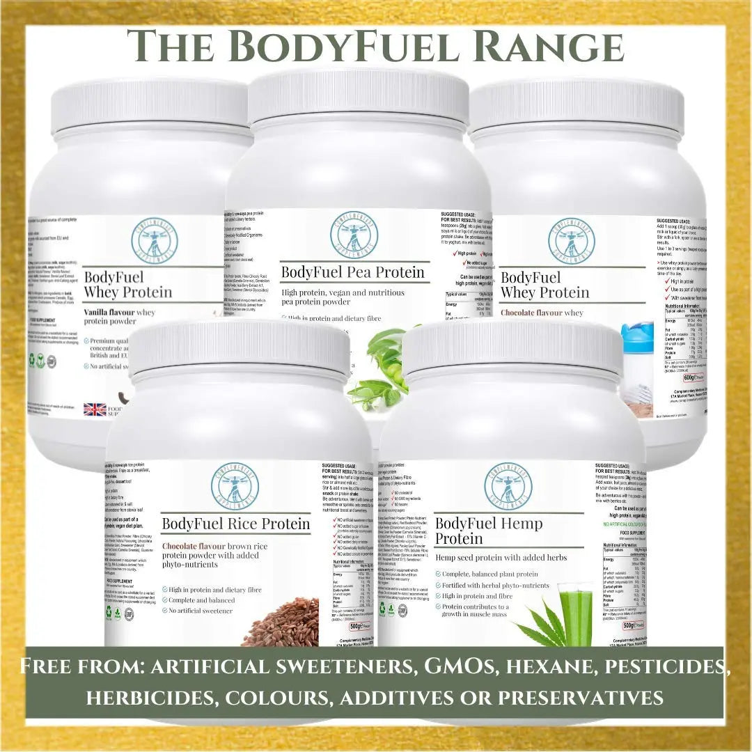 Complementary Supplements - BodyFuel Hypoallergenic Pea Protein Isolate Powder Plus Phytonutrients Complementary Supplements Au supplements