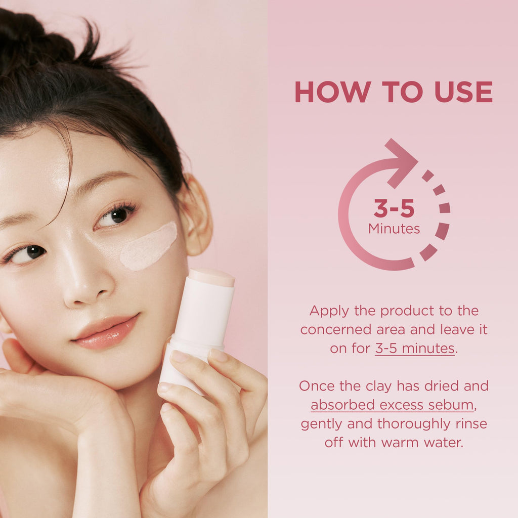 SKIN1004 Poremizing Quick Clay Stick Mask, Face Mask Skincare for Pore Minimizing, Facial Clay Mask with Centella, Pore Minimizer for Sebum Control