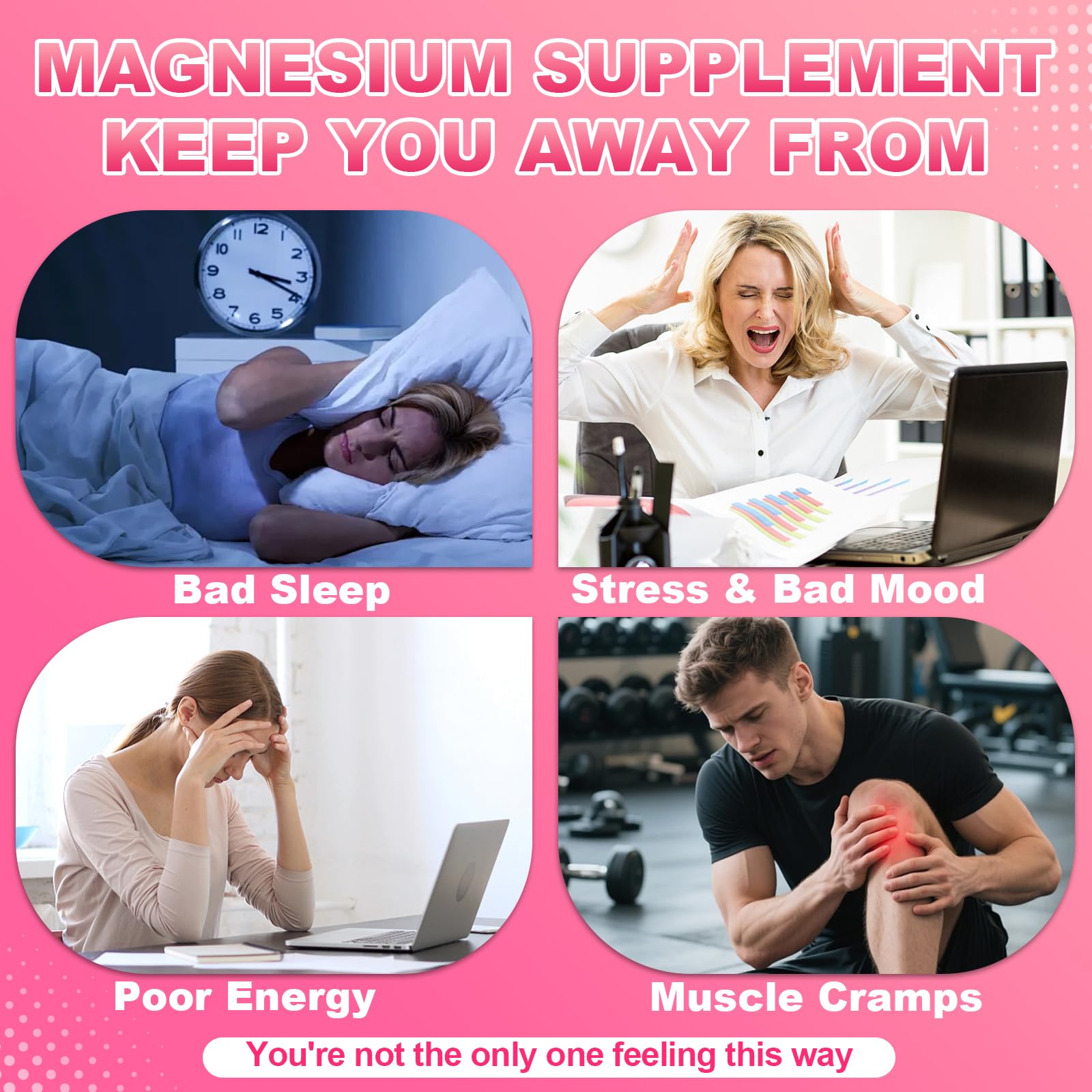 Magnesium Glycinate Gummies 700MG - 21-in-1 Advanced Magnesium Supplement with Ashwagandha, L-Theanine, Zinc, Vitamin - Sugar Free Magnesium Gummies for zzZ