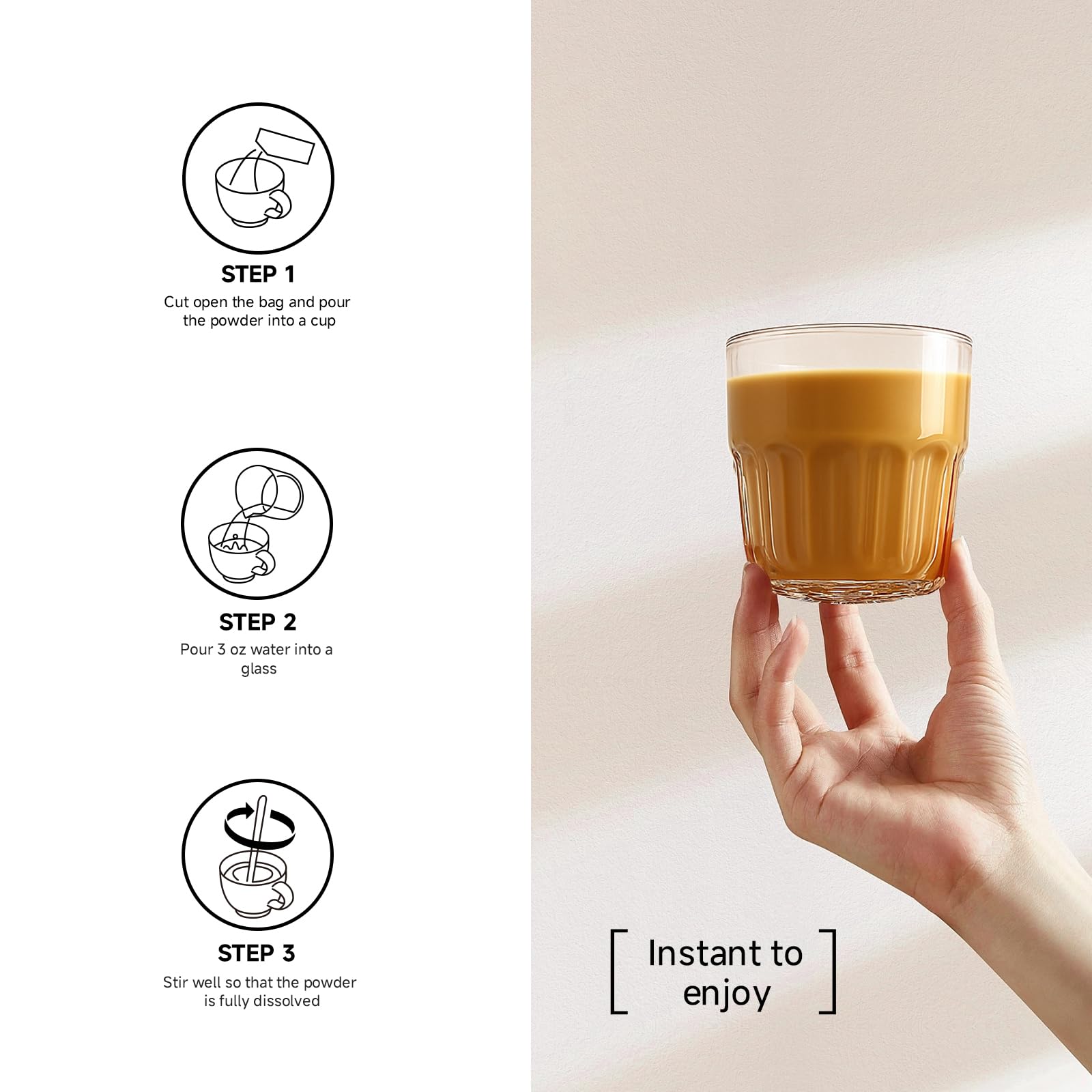 Collagen Peptide Milk Coffee - Rich in Premium Marine Fish Collagen Peptides, Multivitamins (B6/B12/C/E) and Prebiotics, Instant Milk Coffee with Creamer for Skin, Antioxidant, Aging and Gut Health 9 YOUNG-BASIC Au supplements