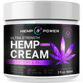 Hemp Power Joint Muscle Relief Cream, with Hemp, Menthol, MSM Arnica, Support Your Back, Muscles, Joints, Neck, Shoulder, Knee, Nerves - 2 Fl Oz. HEMP POWER Au supplements