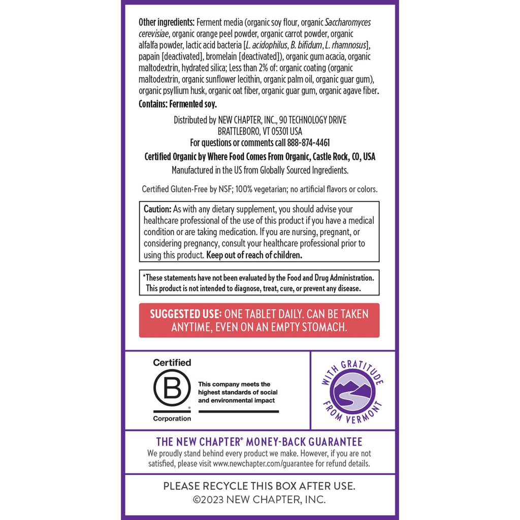 New Chapter Women’s Multivitamin 55+, Astaxanthin, B6, B12, D3, Vitamin C & Zinc, Immune, Heart, Cellular Energy, and Bone Support, Gentle on The Stomach