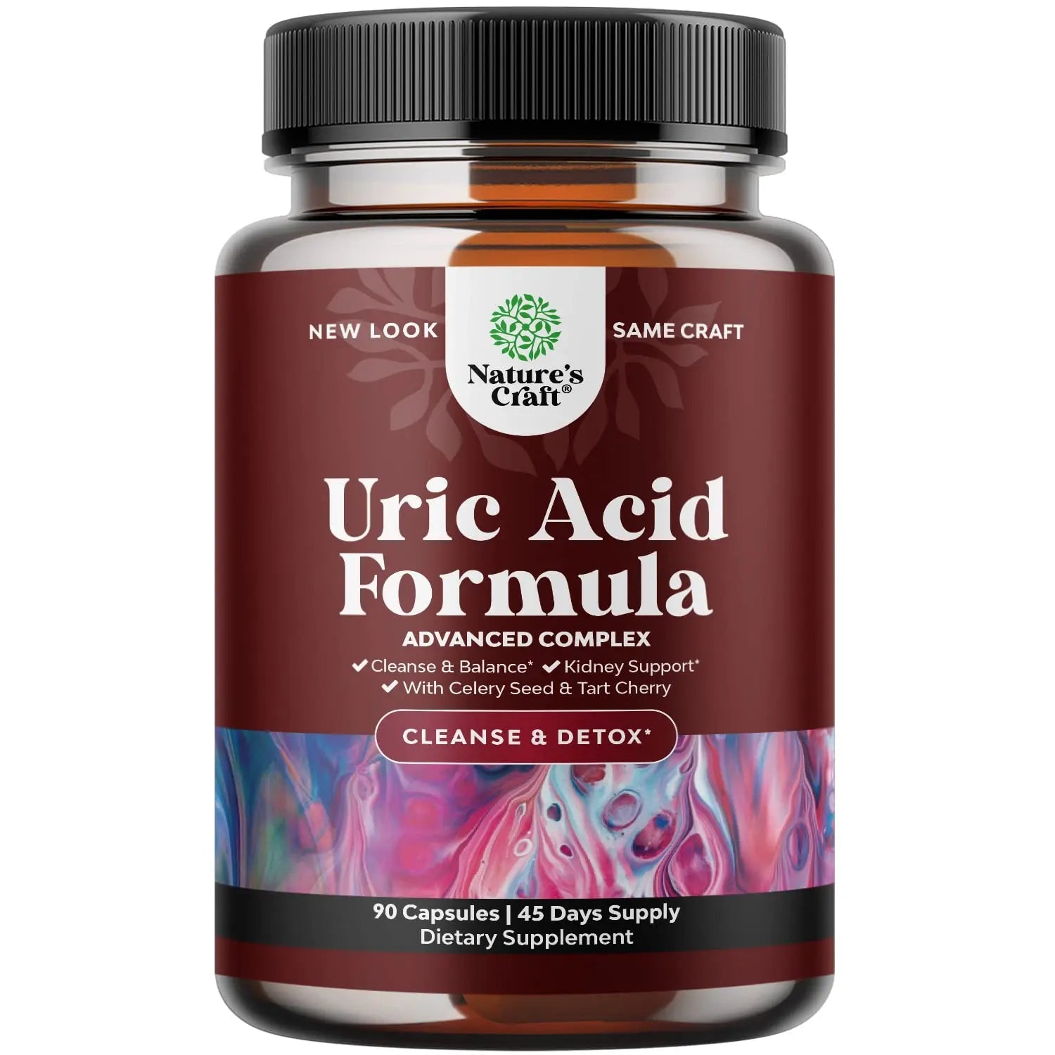 Tart Cherry Capsules for Joint Support and Kidney Cleanse - Daily Uric Acid Detox and Cleanse Natures Craft Au supplements