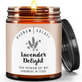 Christmas Candles Scented - Holiday Candles - Winter, Fall - Premium Soy Wax Candle - Lavender Magnum Solace Au supplements