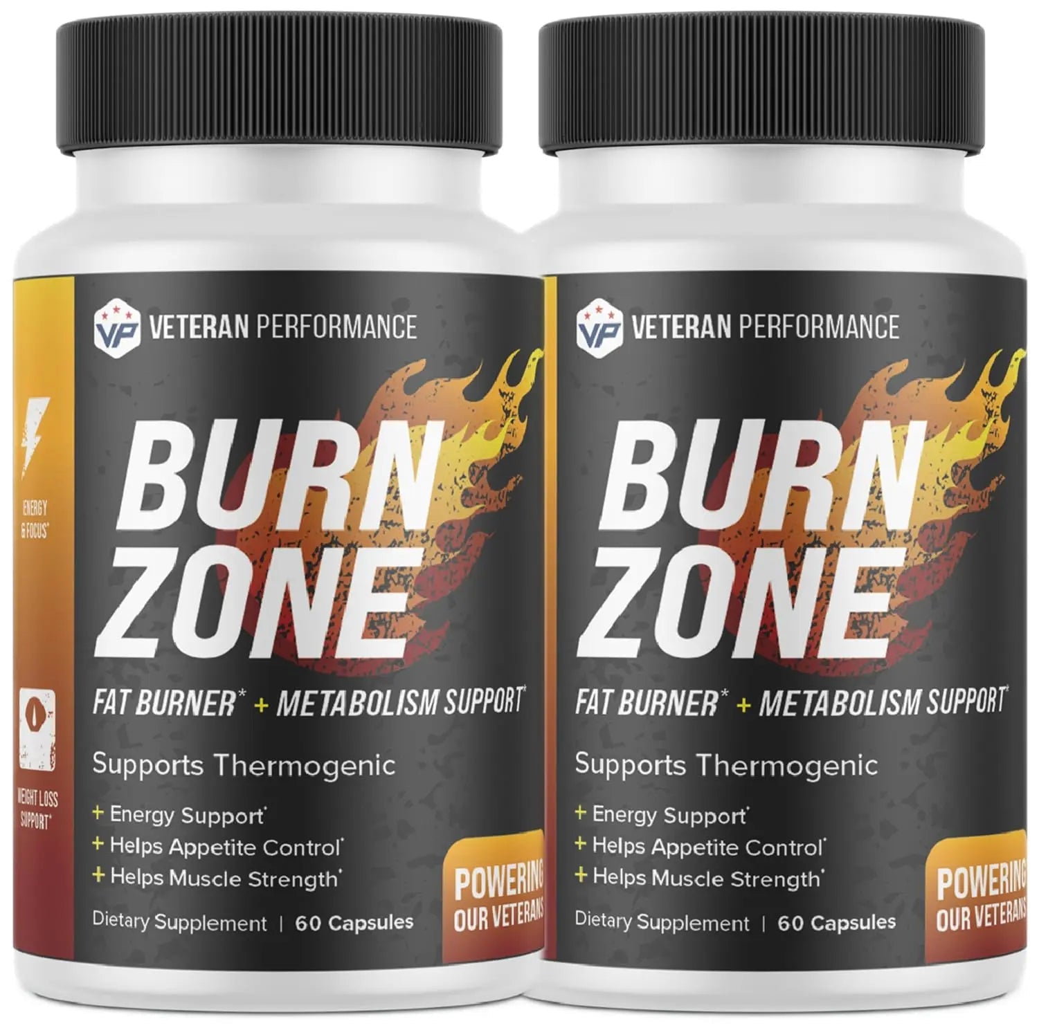 Veteran Performance Burn Zone Thermogenic Fat Burner 2 Pack – Metabolism Booster Veteran Performance Au supplements