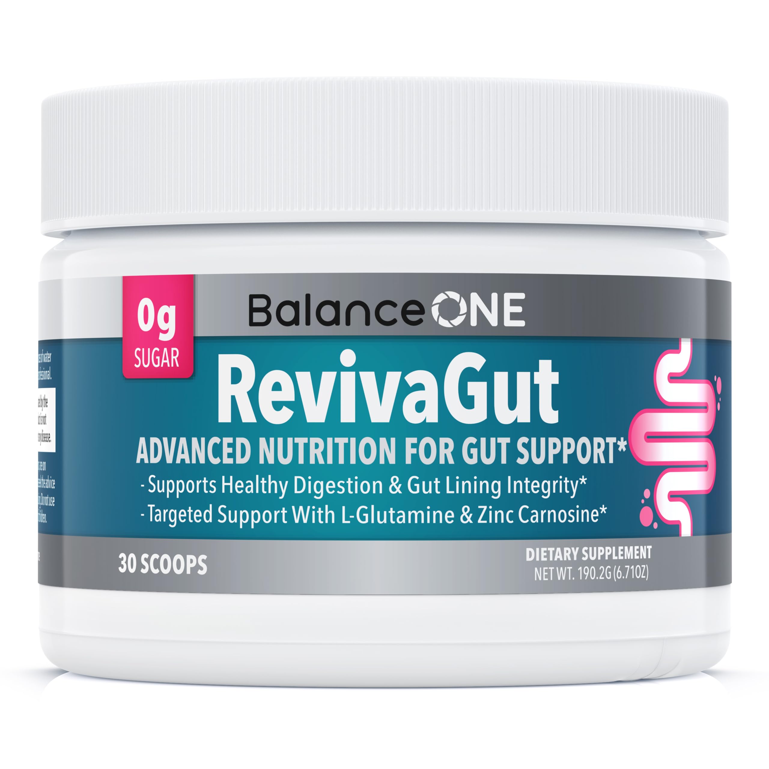 Balance ONE 2-Month Complete Digestive Support Bundle – Intestinal Barrier & Microbiome Kit – Includes 2X RevivaGut Powder & 1x Daily Probiotic (3 Pieces) Balance ONE Au supplements
