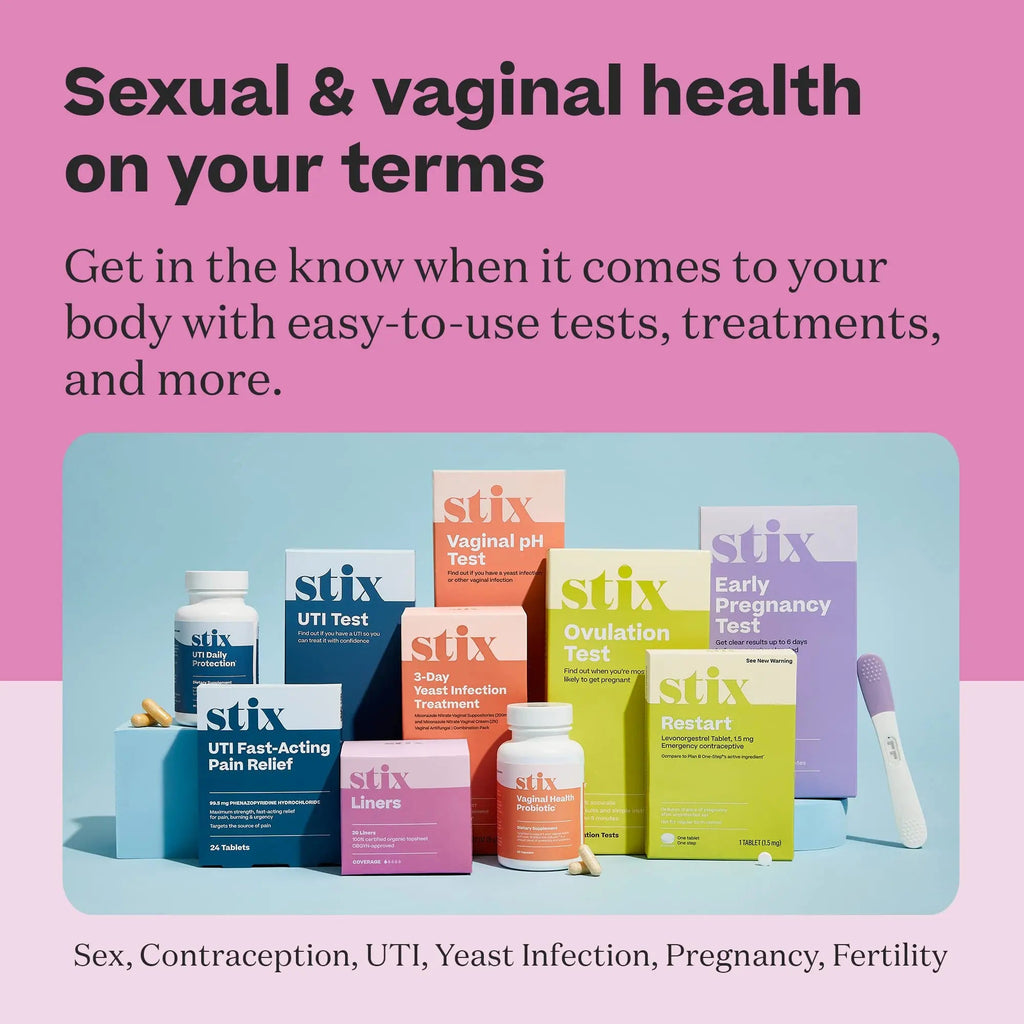 Stix 3-Day Yeast Infection Treatment for Women - Relieves External Itching & Irritation Get Stix Au supplements