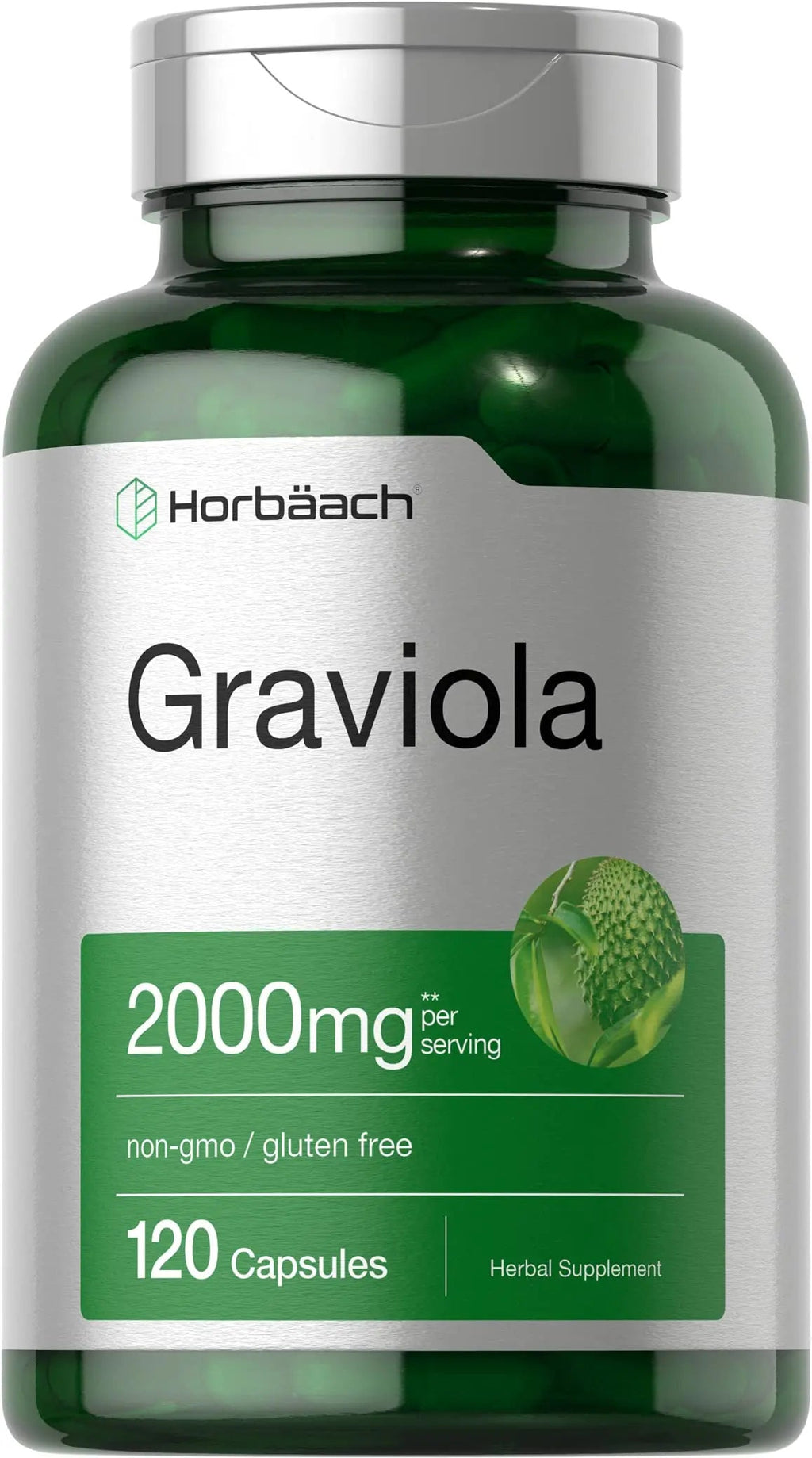 Graviola Extract 2000 mg 120 Capsules With Graviola Proprietary Blend Ingredient Horbäach Au supplements