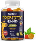 NuBest Daily Probiotic Gummies for Kids & Teens with 5 Billion CFUs | Supports Immune, Gut, and Digestive Health | No Added Sugar | Yummy Strawberry