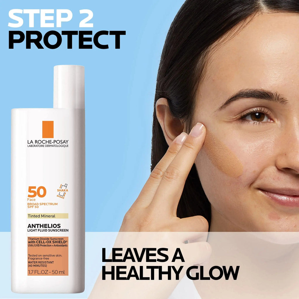 La Roche-Posay Anthelios Tinted SPF 50 Sunscreen & Toleriane Gentle La Roche-Posay Au supplements
