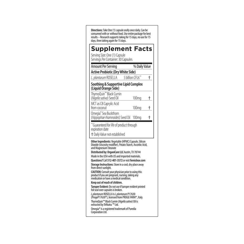 FemiClear 1-Day Dose Restoratives Complex Probiotic Bundle FemiClear Au supplements
