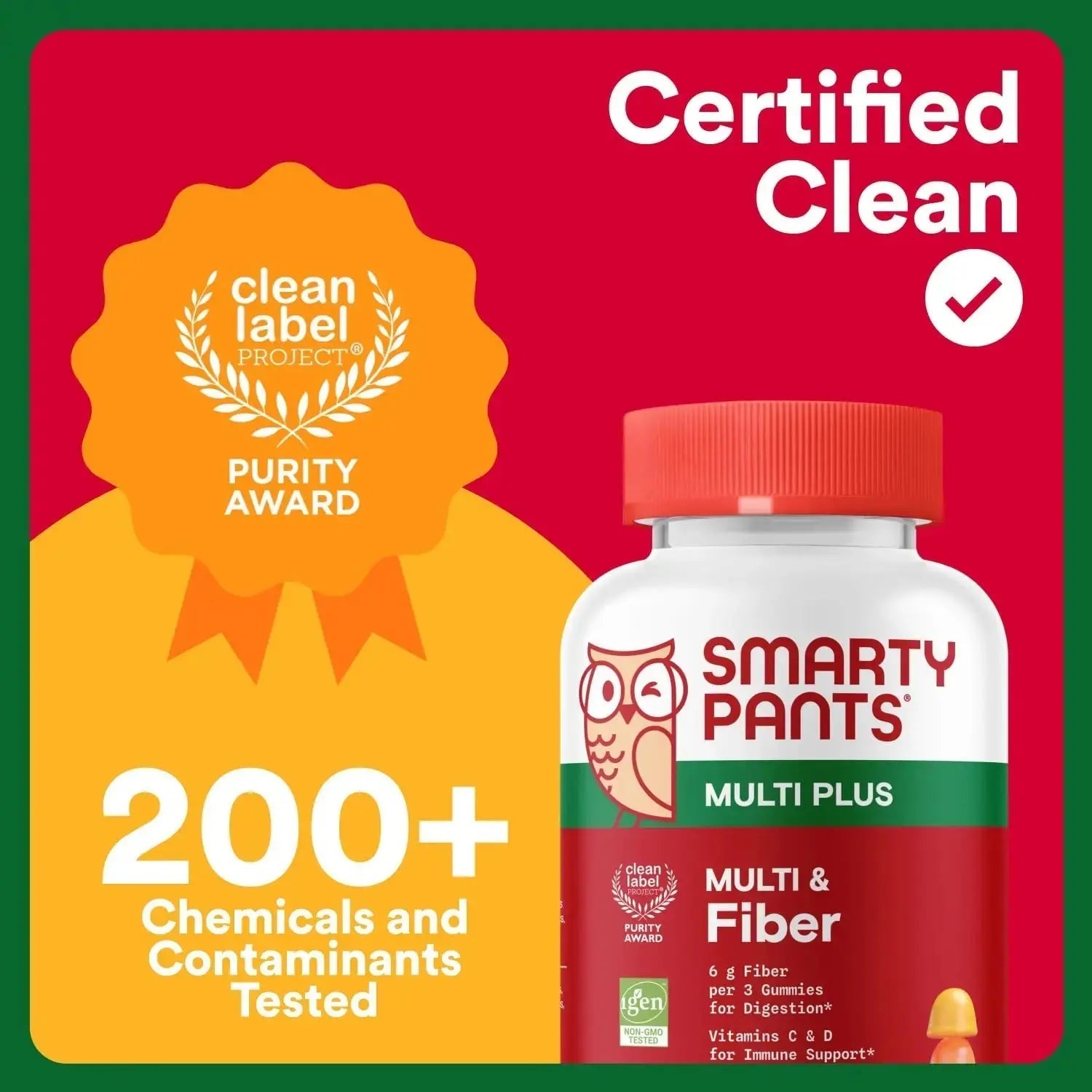 SmartyPants Fiber Supplement & Multivitamin for Men & Women - Improved Formula: Prebiotic Fiber Gummies with Omega 3 (DHA/EPA), Vitamin D3, C, Vitamin B12, B6, A, K & Zinc, 90 Count (30 Day Supply) SmartyPants Au supplements