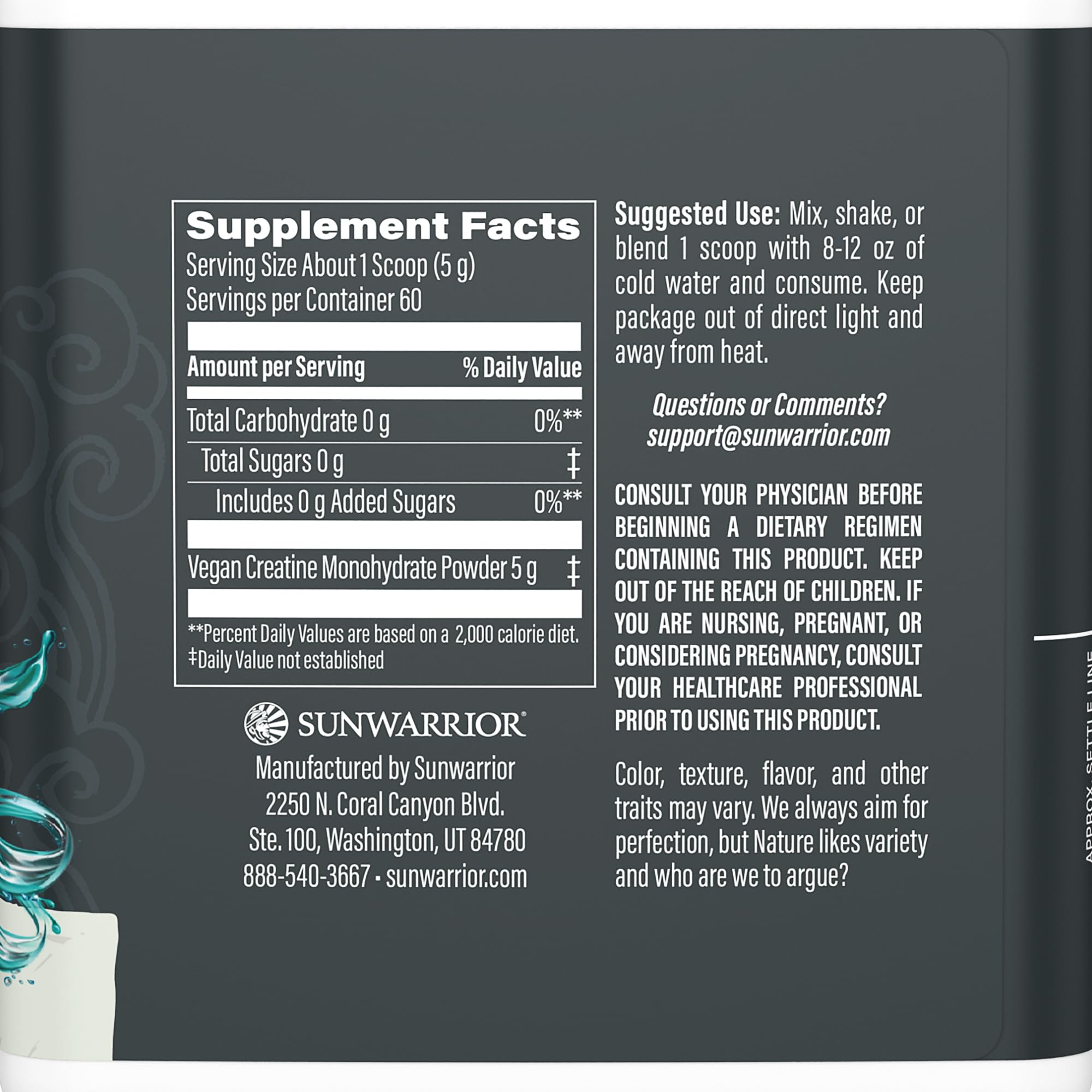 Creatine Monohydrate Powder Micronized PreWorkout Recovery Supplement | Support Muscle Building Strength Training Cognition | Vegan & Keto Friendly Easily Mixes